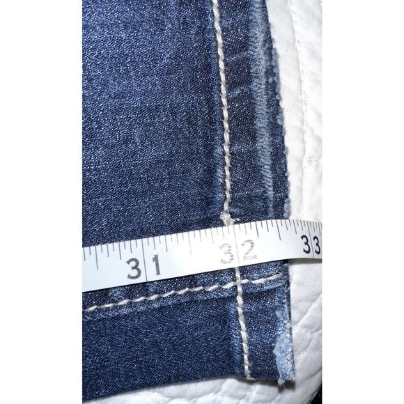 Miss Me Women's Size 28 Skinny Angle Wings Flap Pocket Rhinestone JP60035 Jeans - Picture 11 of 11